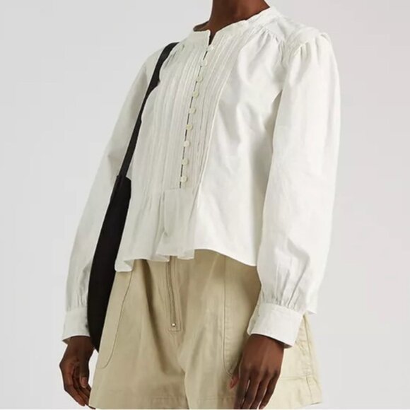 Isabel marant Okina white button 38 - Picture 7 of 8